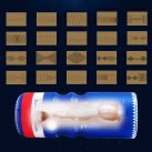 Мастурбатор чоловічий. Вібраційний. USB заряджання. Силікон. photo 5