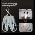 Мастурбатор мужской. Вибрационный. Силикон. С имитацией звука. photo 5