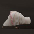 Мастурбатор мужской. Вибрационный. Силикон. С имитацией звука. photo 1