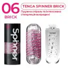 Мастурбатор Tenga Spinner 06 Brick с упругой стимулирующей спиралью внутри photo 4