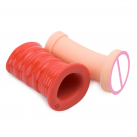 Мастурбатор чоловічий. Подвійний шар. Силікон. Кишеньковий. 1 шт. photo 1