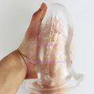 Мастурбатор для мужчин. Силикон. Прозрачный. photo 2