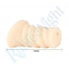 Мастурбатор для чоловіків Силікон. Вібраційний. Кишеньковий. photo 4