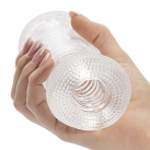 Мастурбатор із прозорого силікону photo 2