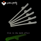 Разноцветные трубочки для коктейлей, светятся в темноте - 15 шт.  photo 4