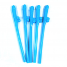 Разноцветные трубочки для коктейлей, светятся в темноте - 15 шт.  photo 1