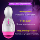 Реалистичный оральный мастурбатор с функцией всасывания и подогревом photo 6