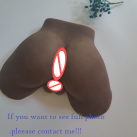 Силиконовый мастурбатор для вагинального и анального секса, черный, 2.3 кг photo 6