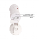 Реалістичний силіконовий мастурбатор, 12 функцій вібрації, на присосці, акумулятор photo 6