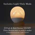 Вібромасажер і світильник IROHA Ukidama Take photo 3