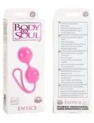 Вагинальные шарики BODY & SOUL ENTICE PINK photo 5