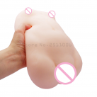 Реалістичний силіконовий мастурбатор для вагінального та анального сексу photo 4