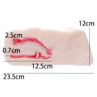 Реалістичний силіконовий мастурбатор для вагінального та анального сексу photo 3