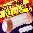 Мастурбатор вагіна та анус з вібрацією photo 4