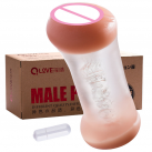 Мастурбатор вагіна та анус з вібрацією photo 2