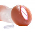 Мастурбатор вагіна та анус з вібрацією photo 1