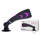 Мастурбатор с вращением на 180 градусов, вибрацией и сильной присоской photo 1