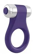 Эрекционное виброкольцо OVO B1 PURPLE photo 1