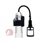 Вакуумная мужская помпа для увеличения пениса и мастурбации photo 2