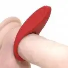 Эрекционная вибронасадка OVO B3 RED photo 2