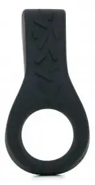 Эрекционная вибронасадка OVO B4 BLACK photo 1