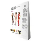 Ажурний бодістокінг з панчохами Passion BS082 white photo 6