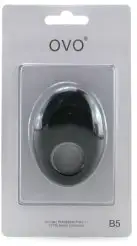 Эрекционная вибронасадка OVO B5 BLACK photo 6