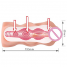 Мастурбатор для мужчин. Реалистичный. Силикон. photo 1