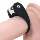 Эрекционная вибронасадка OVO B8 BLACK photo 2