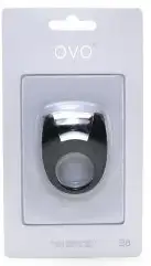 Эрекционная вибронасадка OVO B8 BLACK photo 7