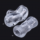 Мастурбатор для чоловіків TMISHION Прозорий. Силікон. photo 6