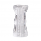 Мужской мастурбатор HoozGee из силикона, прозрачный photo 3