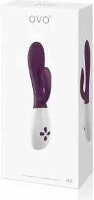Вибратор OVO K2 WHITE BLACKBERRY photo 6