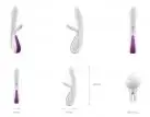 Вибратор OVO K5 WHITE VIOLET photo 5