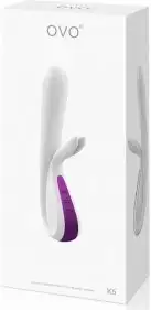Вибратор OVO K5 WHITE VIOLET photo 7