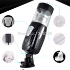 Автоматический выдвижной мастурбатор вагина на присоске photo 3