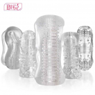 Мастурбатор для мужчин. Прозрачный. Силикон. photo 2