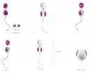Вагинальные шарики OVO L1 VIOLET photo 6