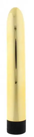Вибратор SUPER SLICK VIBRATOR GOLD photo 1