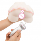 Силиконовый мастурбатор в мини-юбке с вагиной и анусом Pocket Pussy photo 1