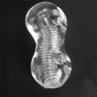 Мастурбатор для чоловіків Прозорий. Силікон. photo 3