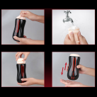 Мастурбатор для мужчин Leten. Вибрационный. 10 скоростей. Силикон. photo 6