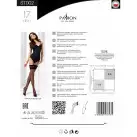 Классические чулки под пояс с двойной резинкой ST002 5 nero - Passion photo 3