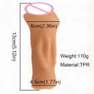 Мастурбатор для мужчин. Реалистичный. Силикон. photo 1