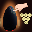 Мастурбатор для чоловіків Вібраційний. 6 швидкостей. Силікон. USB заряджання. Підігрів. photo 4