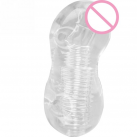 Мастурбатор для мужчин. Прозрачный. Силикон. photo 2