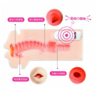 Мастурбатор для мужчин. Вибрационный. Силикон. Ручная работа. photo 1