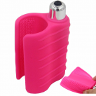 Силіконовий U-подібний чоловічий мастурбатор із вібрацією photo 2