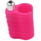 Силіконовий U-подібний чоловічий мастурбатор із вібрацією photo 3