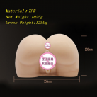 Силіконовий мастурбатор з 2 отворами photo 4